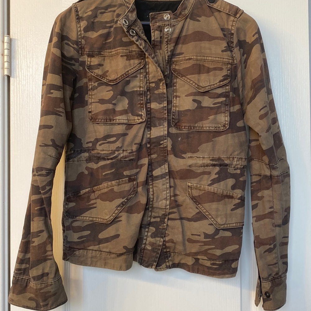 Sanctuary Camo Lightweight Jacket